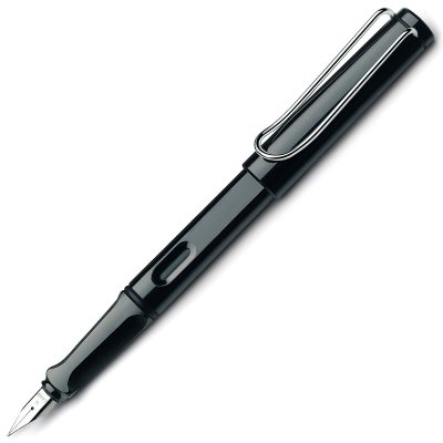 (直邮缺货,暂停下单)LAMY/凌美 Safari/狩猎系列钢笔（亮黑色F笔尖）