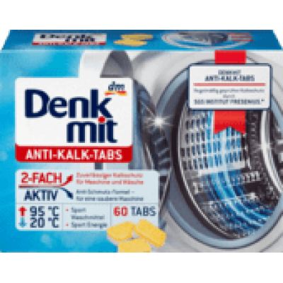 （71.98元）Denkmit 洗衣机槽强力清洁泡腾片 60片装×2盒