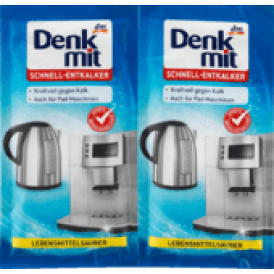 （10.81元/2袋）德国dm Denkmit食品级水壶清洁剂快速除水垢茶垢咖啡垢25g2袋装/个×24袋