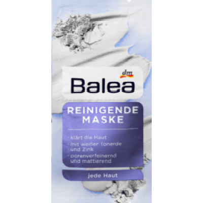 （4.98元/片）芭乐雅Balea矿物白泥清洁面膜（2*8ml）*10片