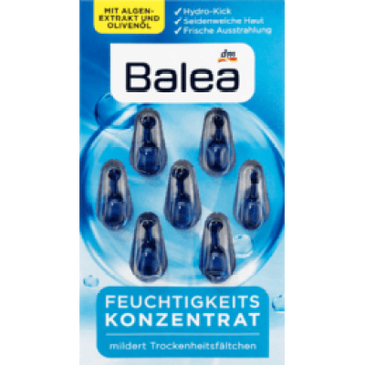 （9.98元/版）芭乐雅Balea蓝藻保湿精华胶囊7粒装×12版
