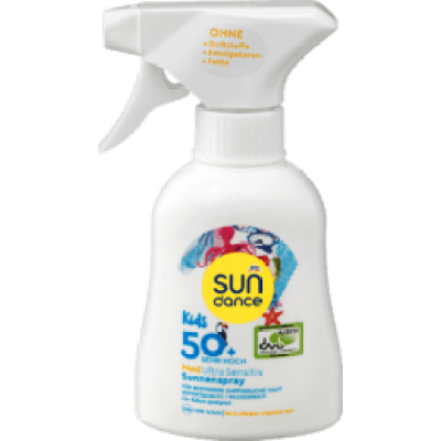 （66.98元/瓶）sundance太阳舞儿童防晒喷雾50倍200ml*4瓶