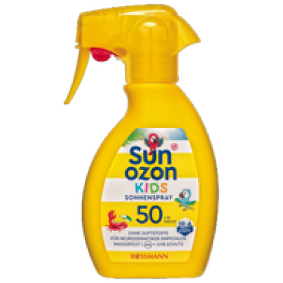 （60.98元/瓶）SUN OZON儿童防晒喷雾LSF50，250ml*4瓶