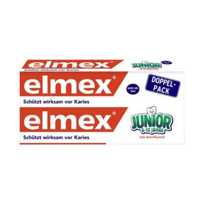 （26.98元/支）Elmex 初级牙膏双包装6-12岁  2x 75毫升*5盒