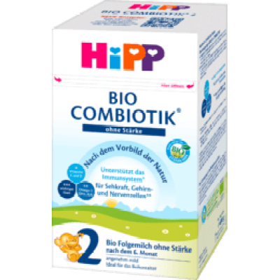 （155元/盒）Hipp喜宝益生菌2 段婴幼儿奶粉（不含淀粉）600g*3盒