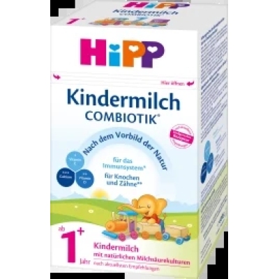 （120.98元/盒）德国直邮喜宝Hipp 益生菌婴幼儿奶粉 1+ 600g×4盒