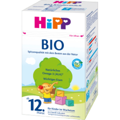 （98元/盒）喜宝Hipp 有机婴幼儿奶粉 12+ 600g×6盒