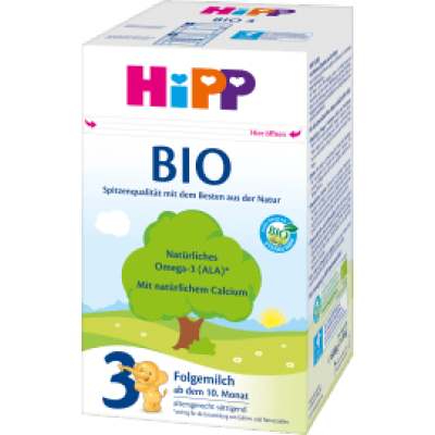 （102元/盒）喜宝Hipp Bio有机婴幼儿奶粉 3段 600g*6盒