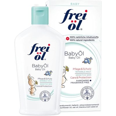 （67.98元/瓶）德国福来frei Öl婴儿按摩油抚触油140ml*3瓶