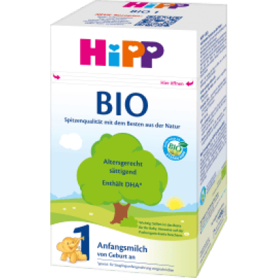 （120元/盒）喜宝Hipp Bio有机婴幼儿奶粉 1段 600g×3盒