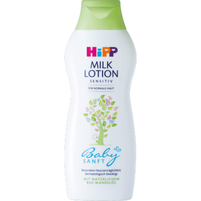 (49.98元/瓶) 国内现货喜宝HIPP 杏仁油牛奶温和身体乳 350ml*3瓶