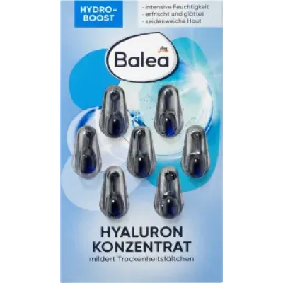 （9.98元/版）芭乐雅Balea蓝藻保湿精华胶囊7粒装×12版
