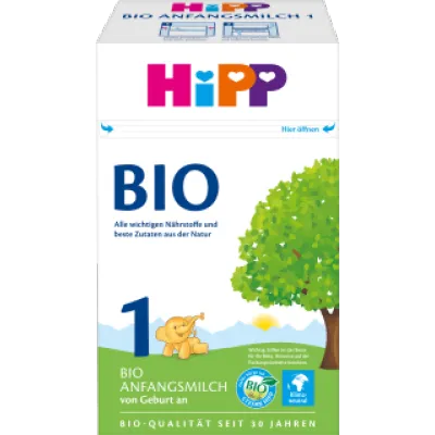 （115.98元/盒）喜宝Hipp Bio有机婴幼儿奶粉 1段 600g×3盒