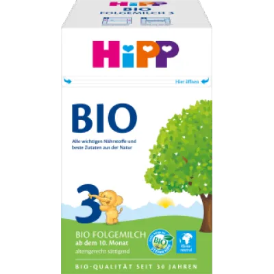 （105元/盒）喜宝Hipp Bio有机婴幼儿奶粉 3段 600g*6盒