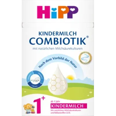 （123元/盒）德国直邮喜宝Hipp 益生菌婴幼儿奶粉 1+ 600g×4盒