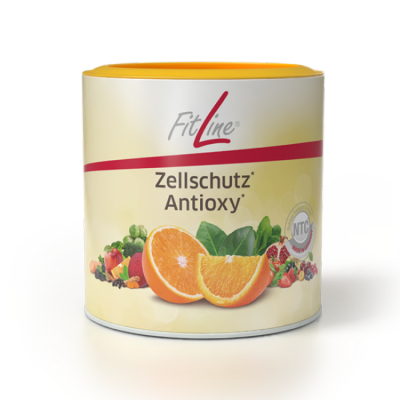 （269元/罐）（德国直邮）PM FitLine® Zellschutz Antioxy细胞抗氧素（橙子味）450g*3罐
